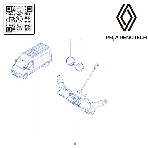 RN 20005R-X 681720005R CINTA CONTATOR ROTATIVO AIR-BAG MASTER 2.3 16V 13... 7